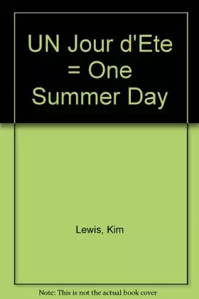 Couverture du produit · Un jour d'été