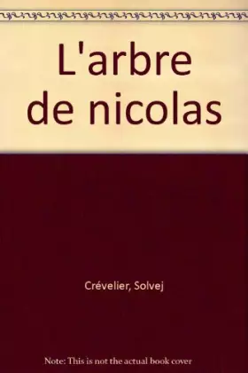 Couverture du produit · L'arbre de Nicolas