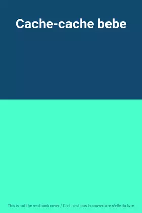 Couverture du produit · Cache-cache bebe