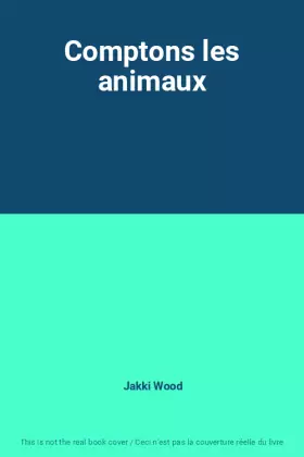 Couverture du produit · Comptons les animaux