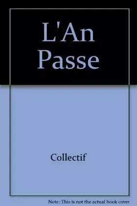 Couverture du produit · L'an passé