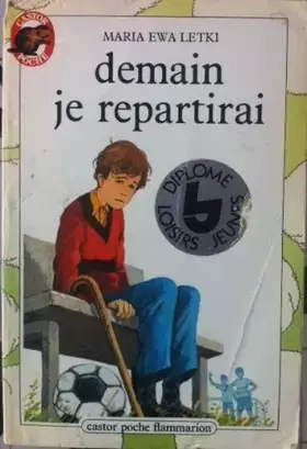 Couverture du produit · Demain, je repartirai