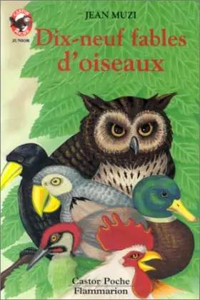 Couverture du produit · Dix-neuf fables d'oiseaux
