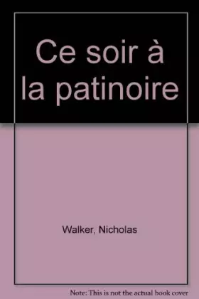 Couverture du produit · Ce soir à la patinoire
