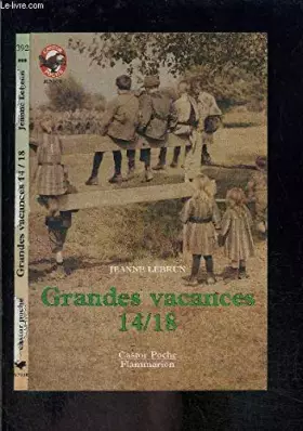 Couverture du produit · Grandes vacances 14-18