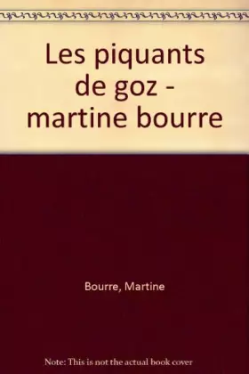 Couverture du produit · Les Piquants de Goz