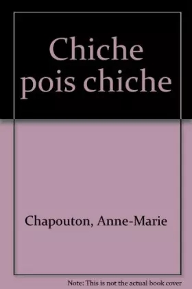 Couverture du produit · Chiche pois chiche