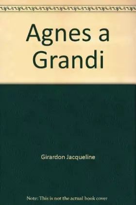 Couverture du produit · Agnes a Grandi