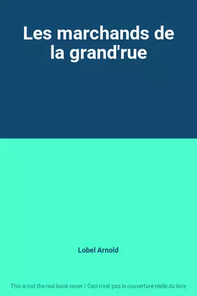 Couverture du produit · Les marchands de la grand'rue