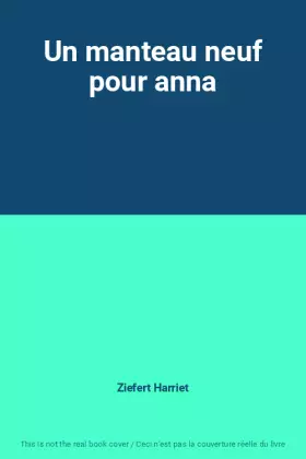 Couverture du produit · Un manteau neuf pour anna