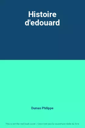 Couverture du produit · Histoire d'edouard