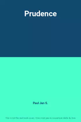 Couverture du produit · Prudence
