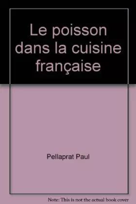 Couverture du produit · Le poisson dans la cuisine française