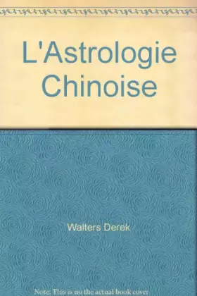 Couverture du produit · L'Astrologie Chinoise