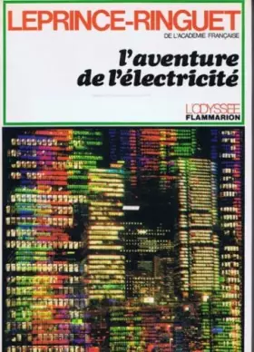 Couverture du produit · L'aventure de l'électricité