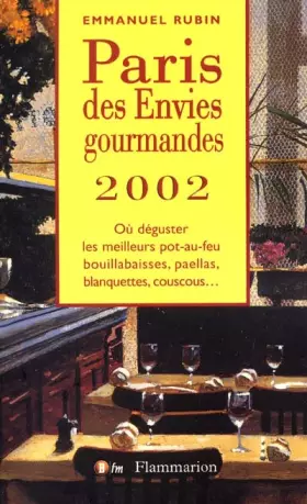Couverture du produit · Paris des envies gourmandes 2002