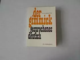 Couverture du produit · Der gimmick (en allemand)
