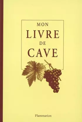 Couverture du produit · Mon livre de cave