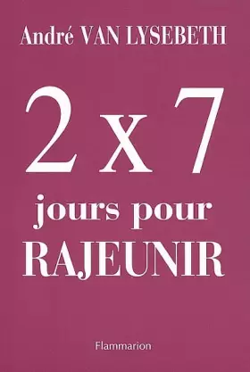 Couverture du produit · 2 x 7 jours pour rajeunir