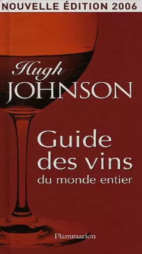 Couverture du produit · Guide des vins du monde entier