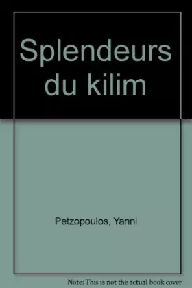 Couverture du produit · Splendeurs du kilim