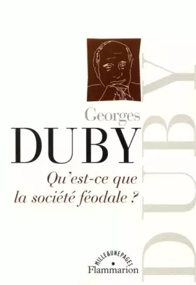 Couverture du produit · Qu'est-ce que la société féodale ?