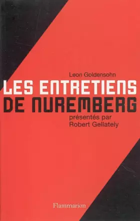Couverture du produit · Les entretiens de Nuremberg