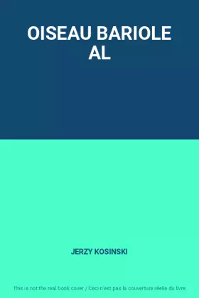 Couverture du produit · OISEAU BARIOLE AL