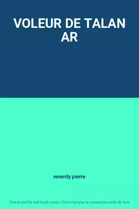 Couverture du produit · VOLEUR DE TALAN AR