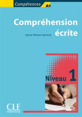 Couverture du produit · Compréhension écrite 1 - Niveau A1/A2 - Livre
