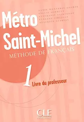 Couverture du produit · Métro Saint-Michel - Niveau 1 - Guide pédagogique