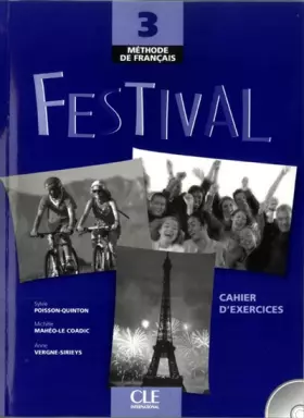 Couverture du produit · Festival niveau 3 - cahier d'exercices + cd
