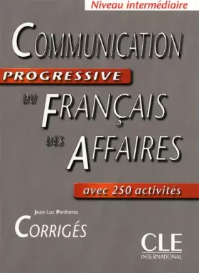 Couverture du produit · Communication progressive du français des affaires