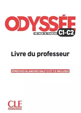 Couverture du produit · Odyssée niv. C1&C2 livre du professeur