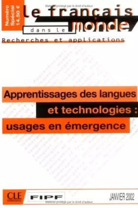 Couverture du produit · Apprentissages et Technologies - R&A n°36 - Janvier 2002