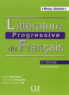 Couverture du produit · Littérature progressive du français