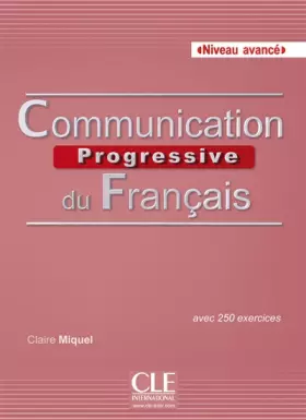 Couverture du produit · Communication progressive du français - Niveau avancé - Livre + CD
