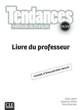 Couverture du produit · Tendances niveau C1-C2 - Livre du professeur