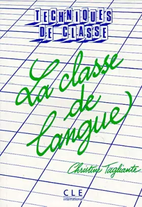 Couverture du produit · La classe de langue
