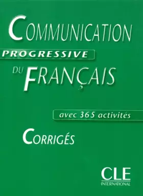 Couverture du produit · Communication Progressive du Français