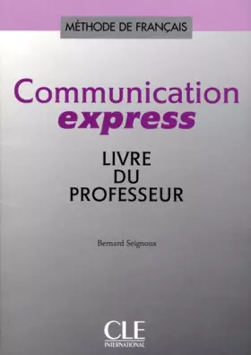 Couverture du produit · Communication express : Guide pédagogique