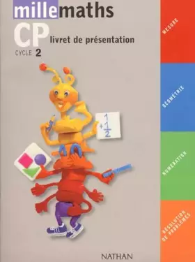 Couverture du produit · Millemaths CP : livret de présentation