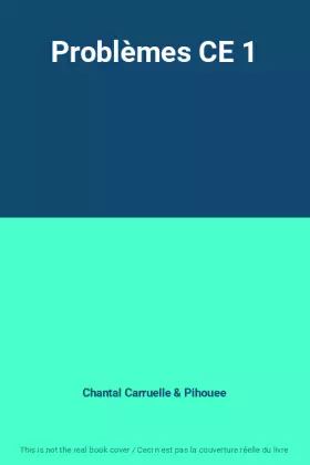 Couverture du produit · Problèmes CE 1