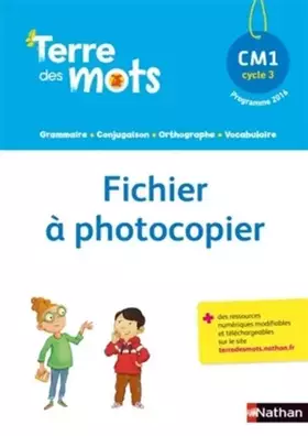 Couverture du produit · Terre des mots CM1
