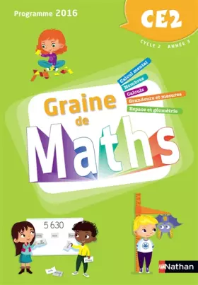 Couverture du produit · Graine de Maths - Manuel CE2