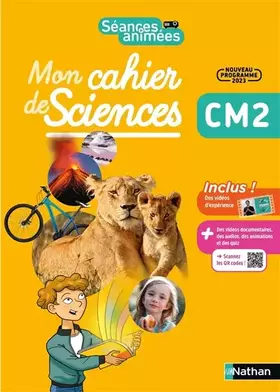 Couverture du produit · Séances animées - Mon cahier de Sciences CM2