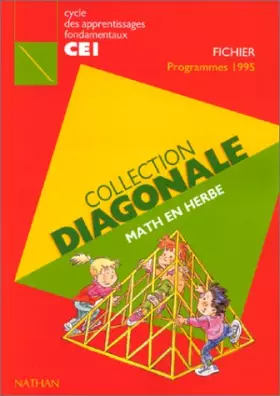 Couverture du produit · Math en herbe, fichier programme 1995, CE1