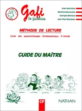 Couverture du produit · Méthode de lecture. Guide du maître. CP
