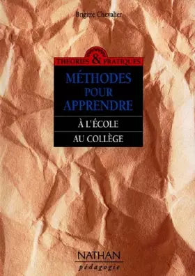 Couverture du produit · METHODES POUR APPRENDRE