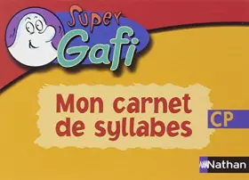 Couverture du produit · MON CARNET DE SYLLABES CP